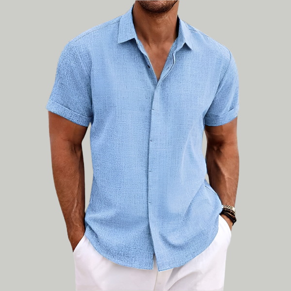 Men's Button-Up Shirt for Casual and Semi-Formal Style 0