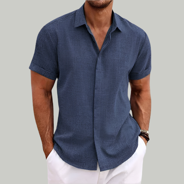 Men's Button-Up Shirt for Casual and Semi-Formal Style 1
