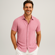 Men's Button-Up Shirt for Casual and Semi-Formal Style