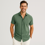Men's Button-Up Shirt for Casual and Semi-Formal Style
