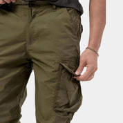 Men's Cargo Joggers with Adjustable Waistband and Multi-Functional Pockets 4