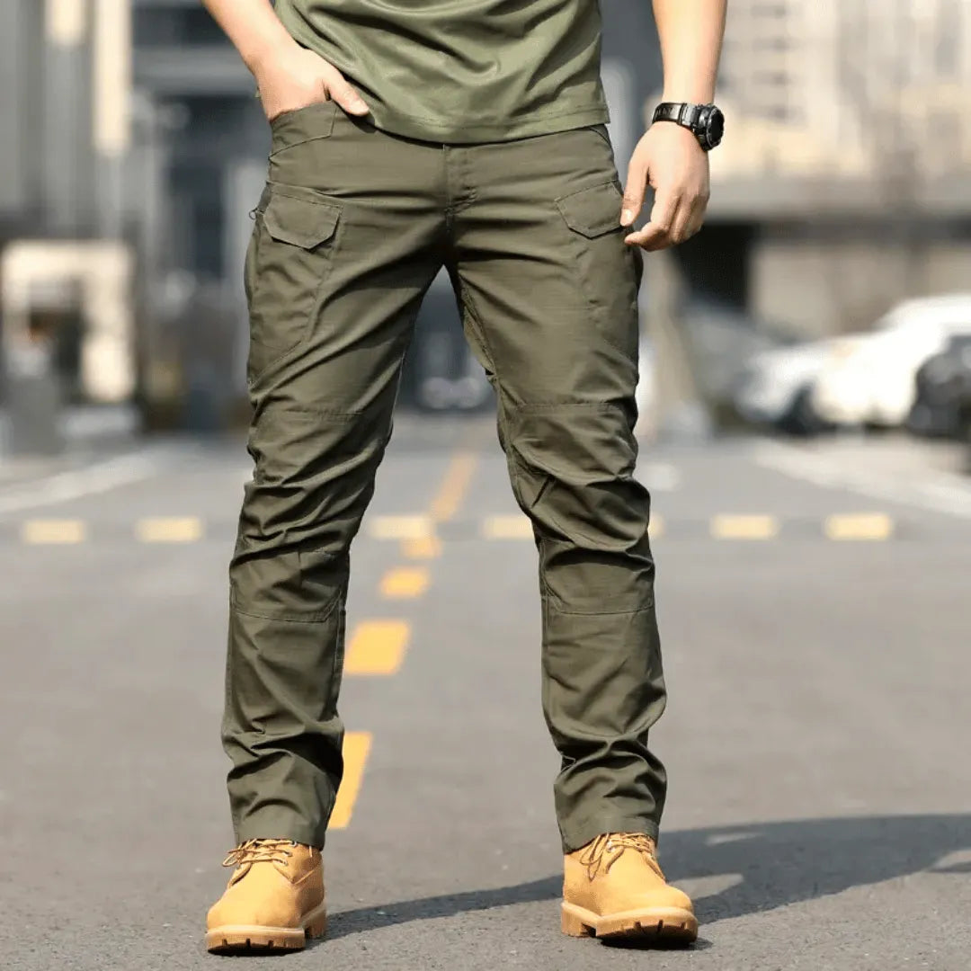 Men's Cargo Pants with Multiple Pockets - Durable and Comfortable Trousers 1