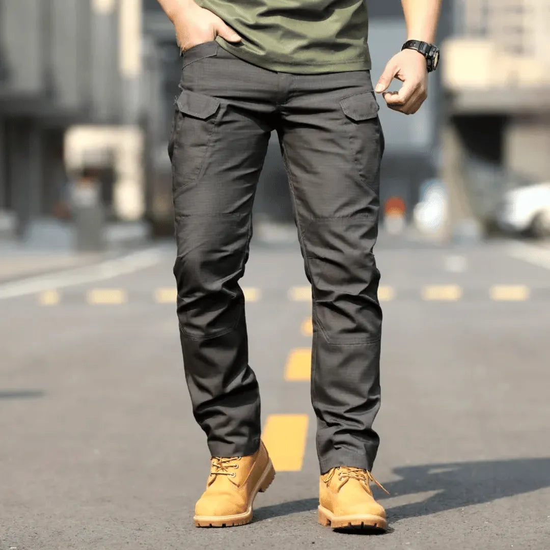 Men's Cargo Pants with Multiple Pockets - Durable and Comfortable Trousers 2