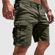 Men's Cargo Shorts with Multiple Pockets for Casual Summer Wear 1