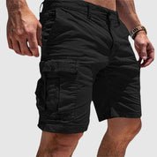 Men's Cargo Shorts with Multiple Pockets for Casual Summer Wear 2