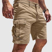 Men's Cargo Shorts with Multiple Pockets for Casual Summer Wear 3