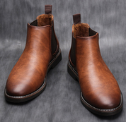 Men's Chelsea Boots - Elegant Slip-On Shoes for Formal and Casual Wear 0