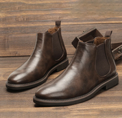 Men's Chelsea Boots - Elegant Slip-On Shoes for Formal and Casual Wear 3