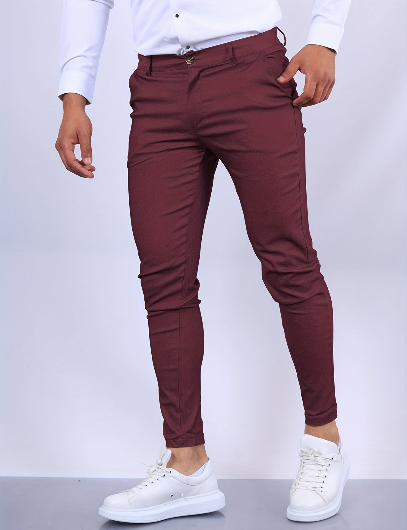 Men's Chino Trousers - Comfortable Chino Pants for Men, Perfect Fit for Any Occasion 5