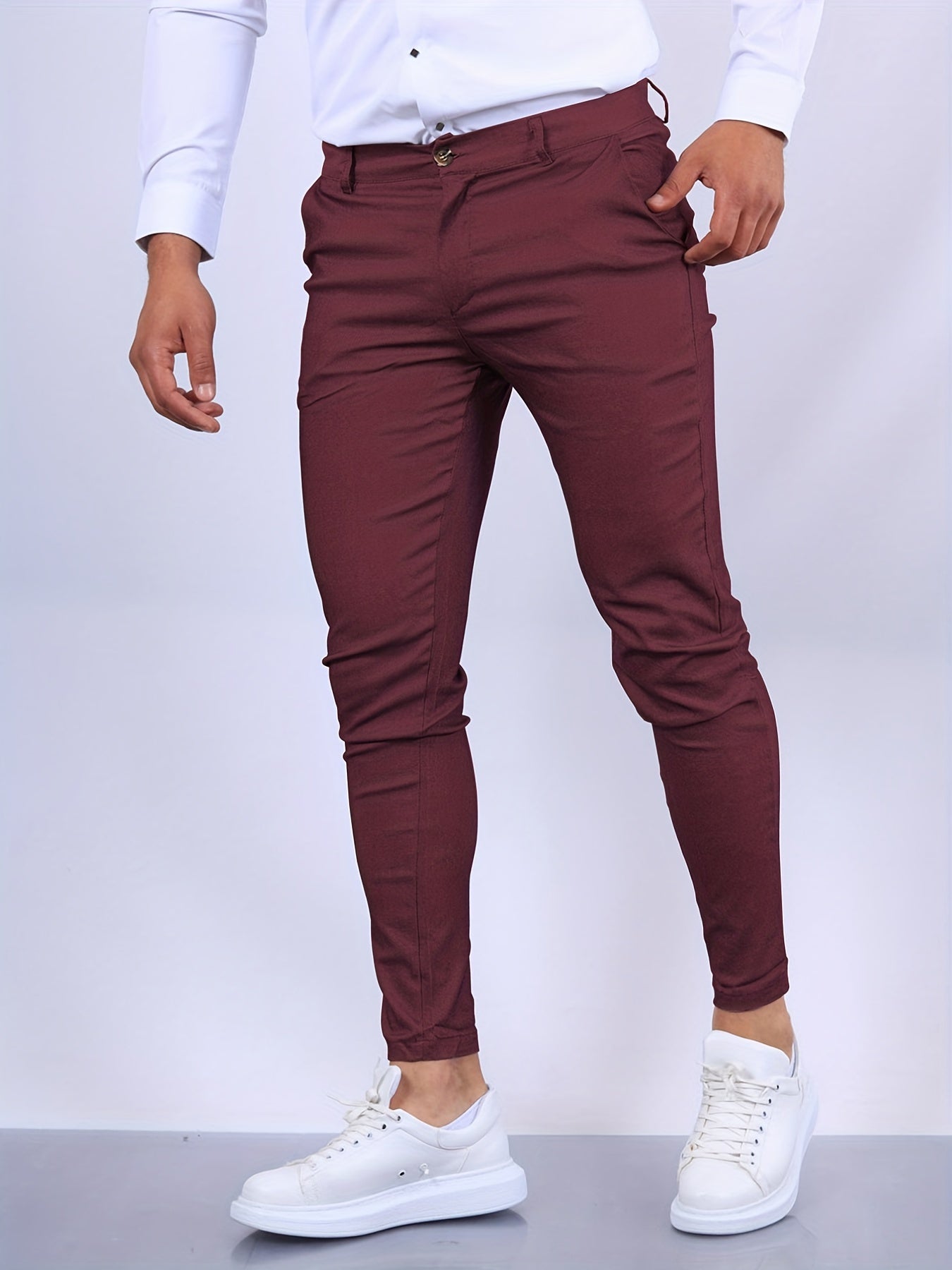 Men's Chino Trousers - Comfortable Chino Pants for Men, Perfect Fit for Any Occasion 5