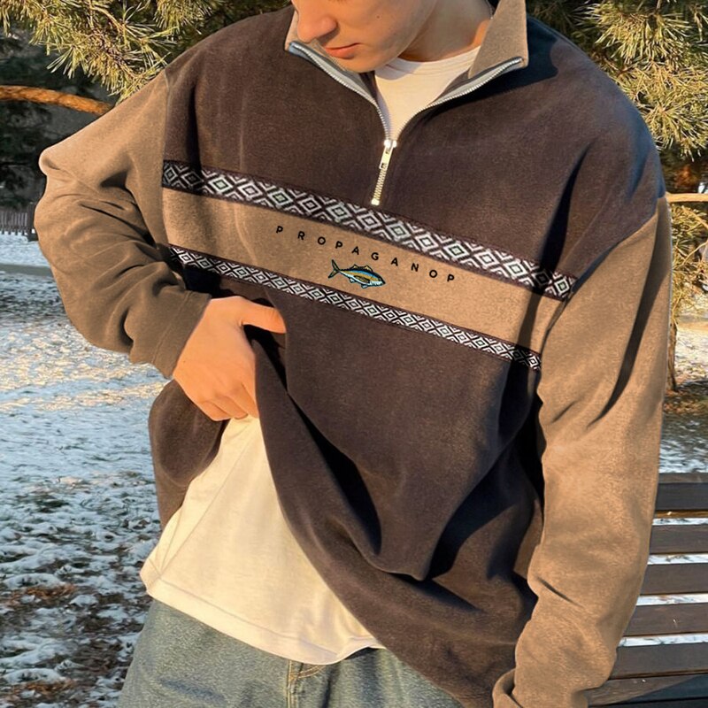 Men's Cozy Sweater - Soft Lightweight Fabric for Casual Layering 1