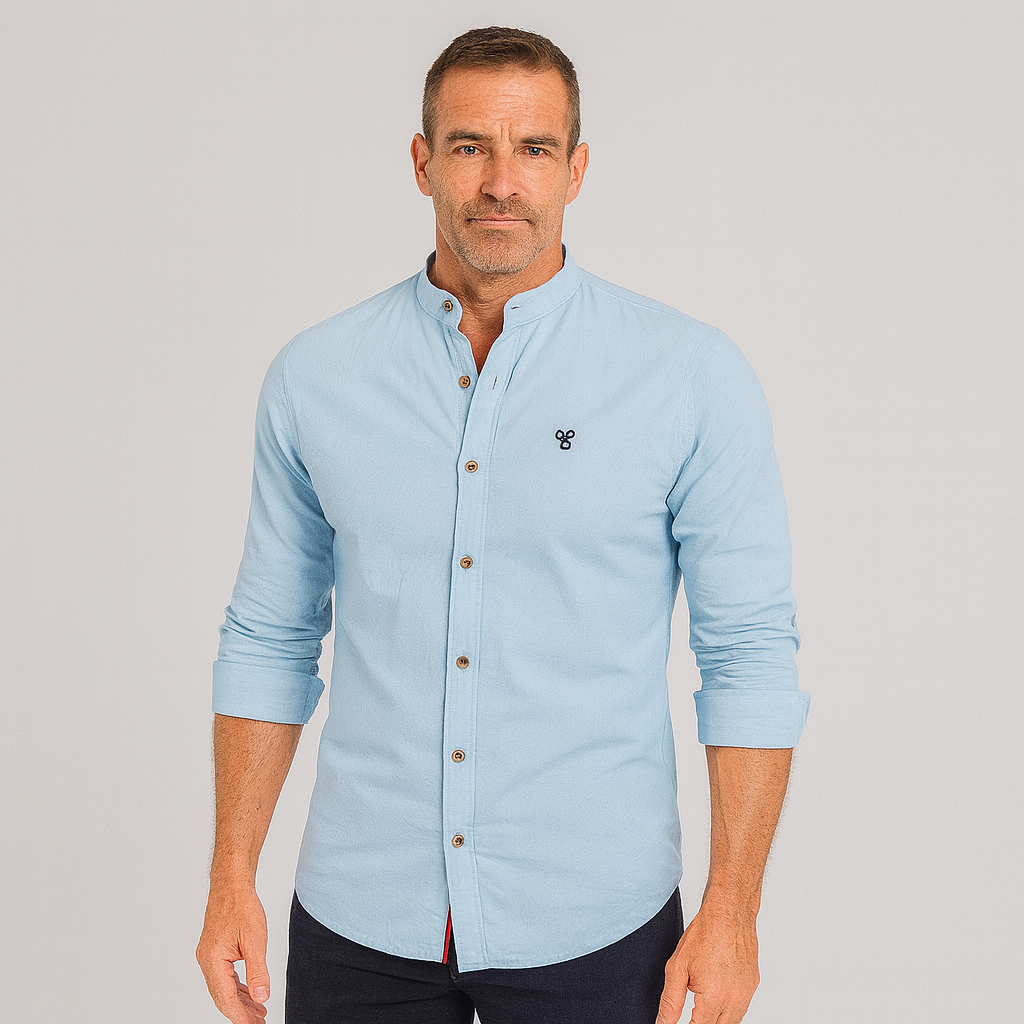 Men's Dress Shirt Long Sleeve Button-Up for Casual and Formal Occasions