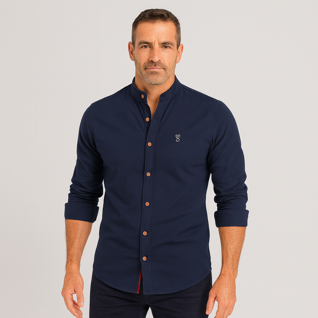Men's Dress Shirt Long Sleeve Button-Up for Casual and Formal Occasions