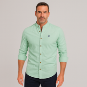 Men's Dress Shirt Long Sleeve Button-Up for Casual and Formal Occasions