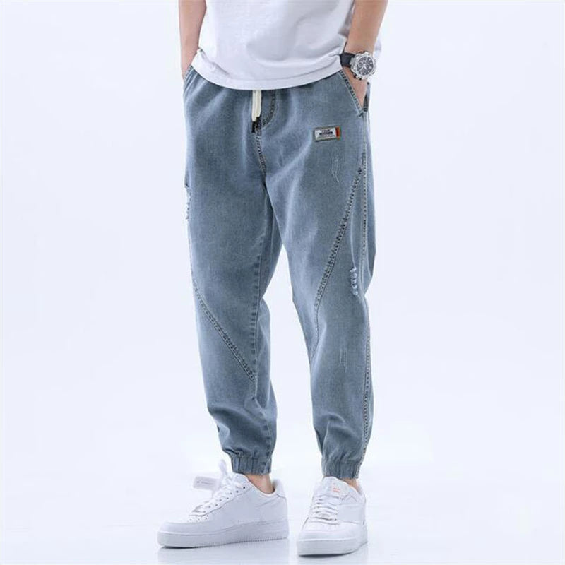 Men's Elastic Trousers 1