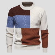 Men's Quarter Zip Sweater - Elegant Knitted Design for Casual and Stylish Wear 2