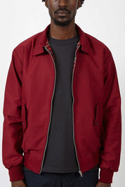 Men's Harrington Jacket with Multiple Pockets and Tailored Design 12