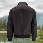 Men's Harrington Jacket with Multiple Pockets and Tailored Design 5