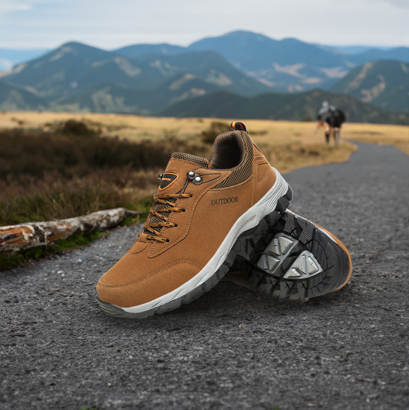 Men's Hiking Shoes - Comfortable Outdoor Footwear with Superior Support 0