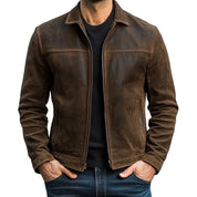 Men's Leather Jacket - Premium Quality, Tailored Fit for Versatile Style 0