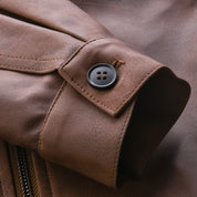 Men's Leather Jacket - Premium Quality, Tailored Fit for Versatile Style 4