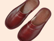 Men's Leather Slippers for Comfort and Style 0