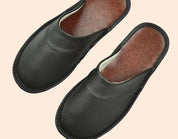 Men's Leather Slippers for Comfort and Style 3