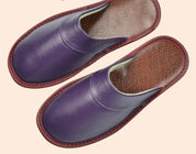 Men's Leather Slippers for Comfort and Style 7
