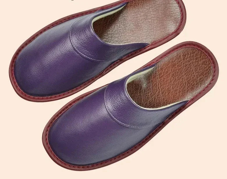 Men's Leather Slippers for Comfort and Style 7