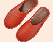Men's Leather Slippers for Comfort and Style 8