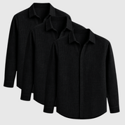 Men's Linen Shirt - Tailored Fit, Light & Breathable for Effortless Style 3