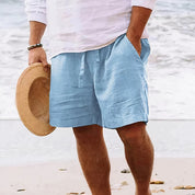 Men's Linen Shorts for Ultimate Comfort - Breathable Casual Wear 0
