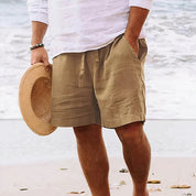 Men's Linen Shorts for Ultimate Comfort - Breathable Casual Wear 1