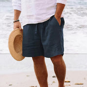 Men's Linen Shorts for Ultimate Comfort - Breathable Casual Wear 6