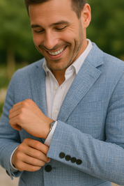 Men's Linen Suit - Lightweight and Stylish Wedding Suit for Men 3