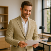 Men's Linen Suit - Lightweight and Stylish Wedding Suit for Men 6