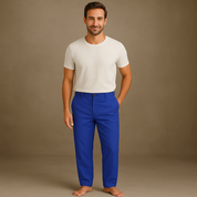 Men's Linen Summer Pants - Lightweight and Breathable Relaxed Fit