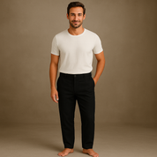 Men's Linen Summer Pants - Lightweight and Breathable Relaxed Fit