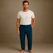 Men's Linen Summer Pants - Lightweight and Breathable Relaxed Fit