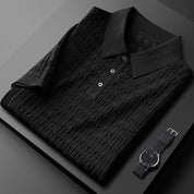 Men's Long Sleeve Polo Shirt - Soft, Classic Design for Casual Wear 1