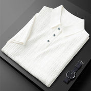 Men's Long Sleeve Polo Shirt - Soft, Classic Design for Casual Wear 2