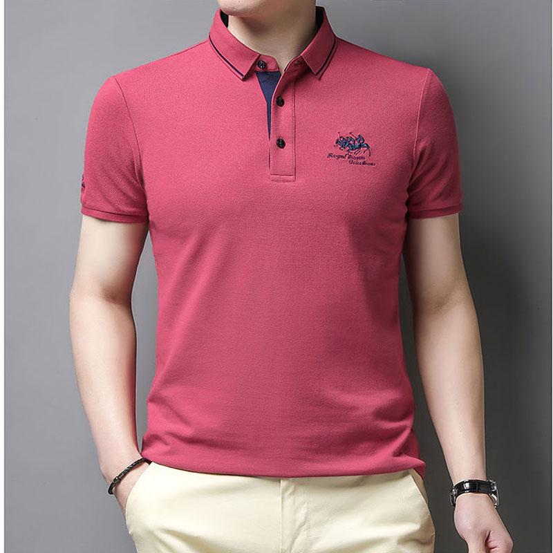 Men's Polo Shirt - Casual Lightweight Cotton Blend for Everyday Wear 4