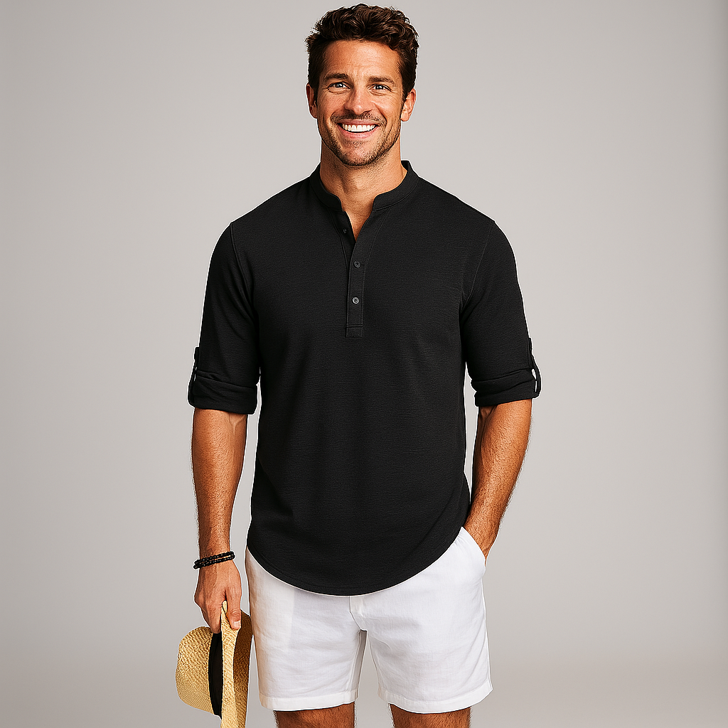 Men's Polo Shirt - Comfortable Summer Casual Wear, Versatile Style for Work and Leisure
