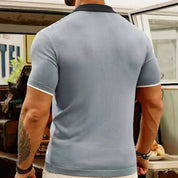 Men's Polo Shirt - Lightweight Breathable Knit Casual Wear 1