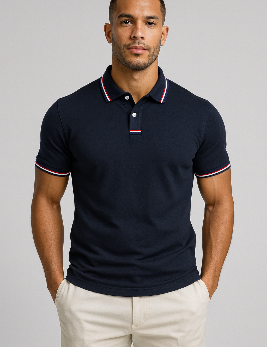 Men_s_Polo_Shirt_with_Striped_Collar_-_Short_Sleeve_Smart-Casual_Style_03.png
