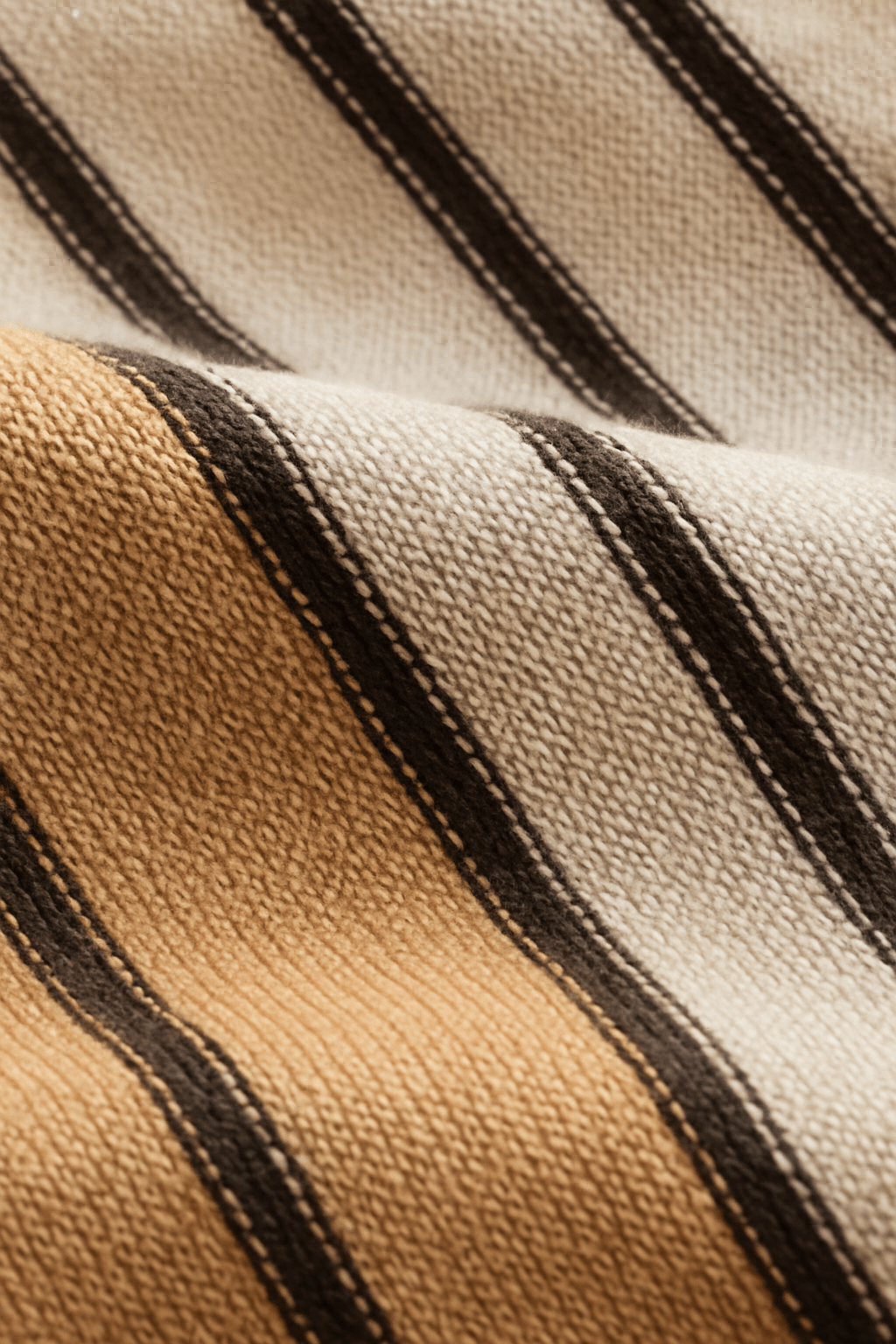 Men's Short Sleeve Polo Shirt with Vertical Stripes 3