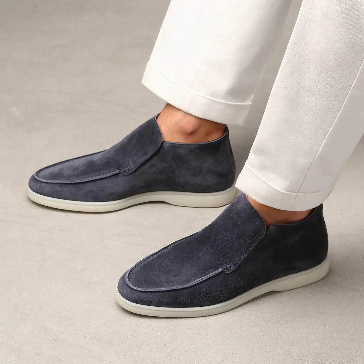 Men's Slip-On Loafers with Cushioned Insole and Durable Traction 3