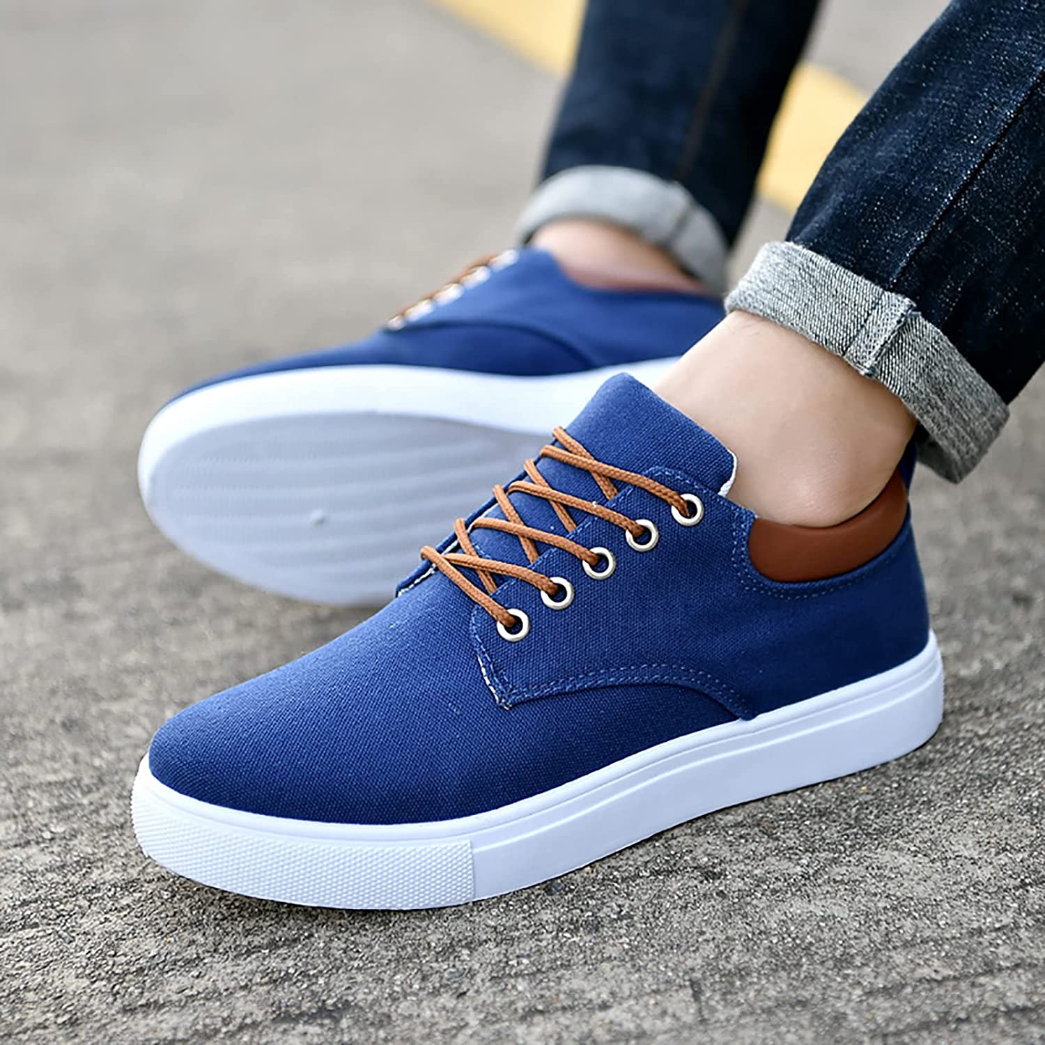 Men's Sneakers - Casual Trainers for Comfort and Style in Versatile Designs 8