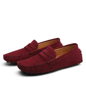 Men's Suede Loafers - Casual Brown Loafer Shoes for Everyday Wear 5