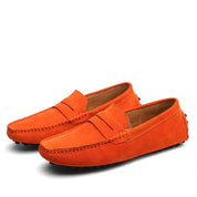 Men's Suede Loafers - Casual Brown Loafer Shoes for Everyday Wear 9